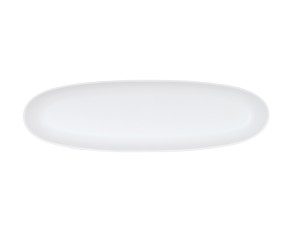 Bali Oval Platter-6x20 White
